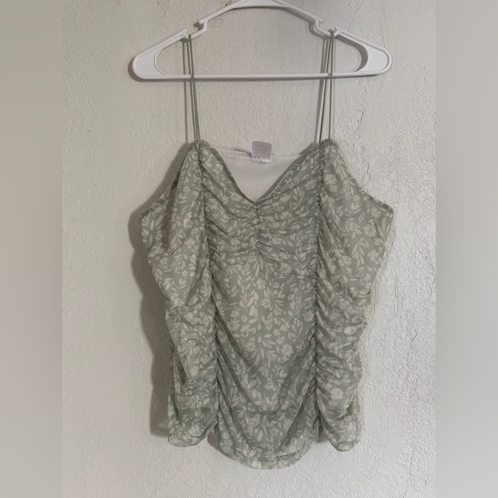 NO BOUNDARIES - mint green top size XXXL